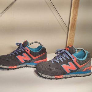 New Balance 574 "90's Outdoors" Grey/Coral/LtBlue